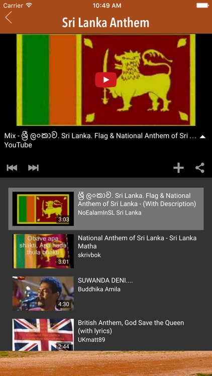 Sri Lanka National Anthem screenshot-4