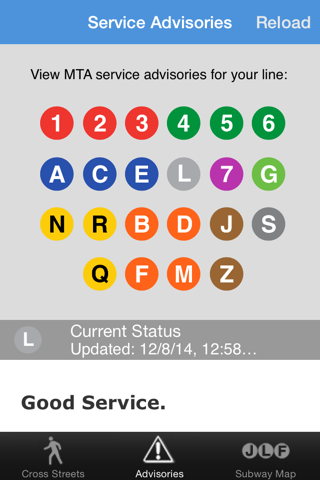 CrossWalk NYC: cross-street finder & subway map screenshot 2