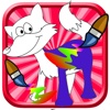 Old The Fox And Friend Coloring Book Fun Game Kids