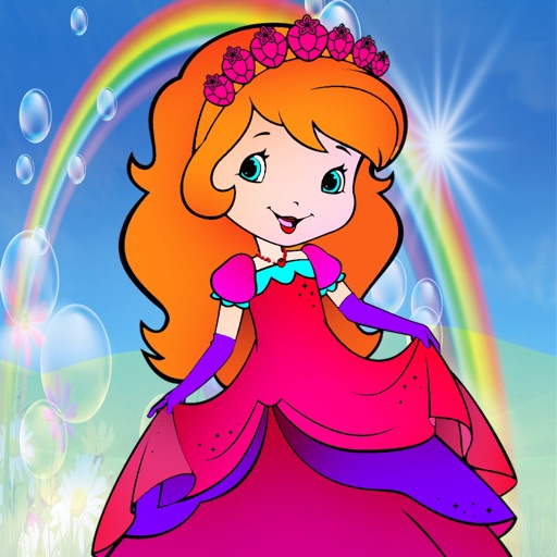 Colouring Book For Kids Inside Paintbox Color princess free game edition iOS App