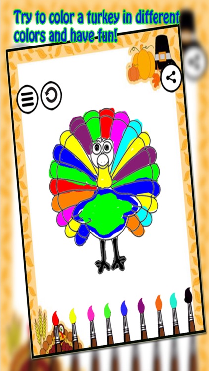 Thanksgiving Coloring Pages - Happy Holiday