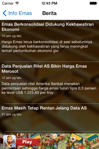 Info Emas Logam Mulia screenshot 4