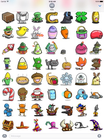 The Creeps! Stickers screenshot 2