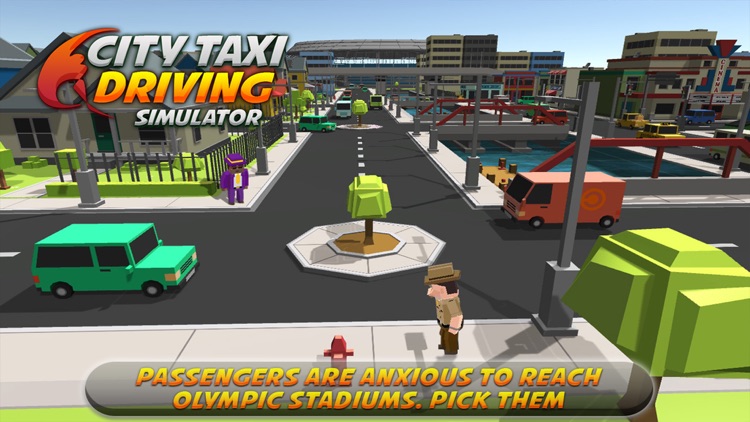 Intra City Taxi Driving Simulator