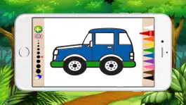 Game screenshot Coloring Book of Cars for Children hack