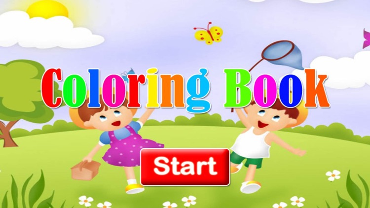 Baby Animal Cartoon Coloring book for kids