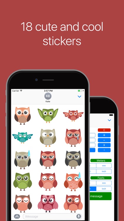 Owl Fever Stickers 2