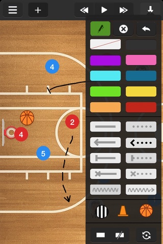 Basketball coach's clipboard screenshot 4