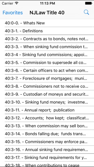 NJLaw - Title 40 - Counties and Municipalities(圖2)-速報App