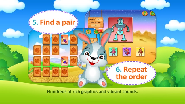 123 Kids Fun MEMO Best Educational Games for Kids(圖4)-速報App