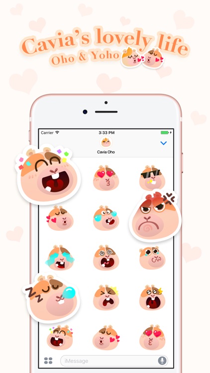 Cavia YoHo Stickers