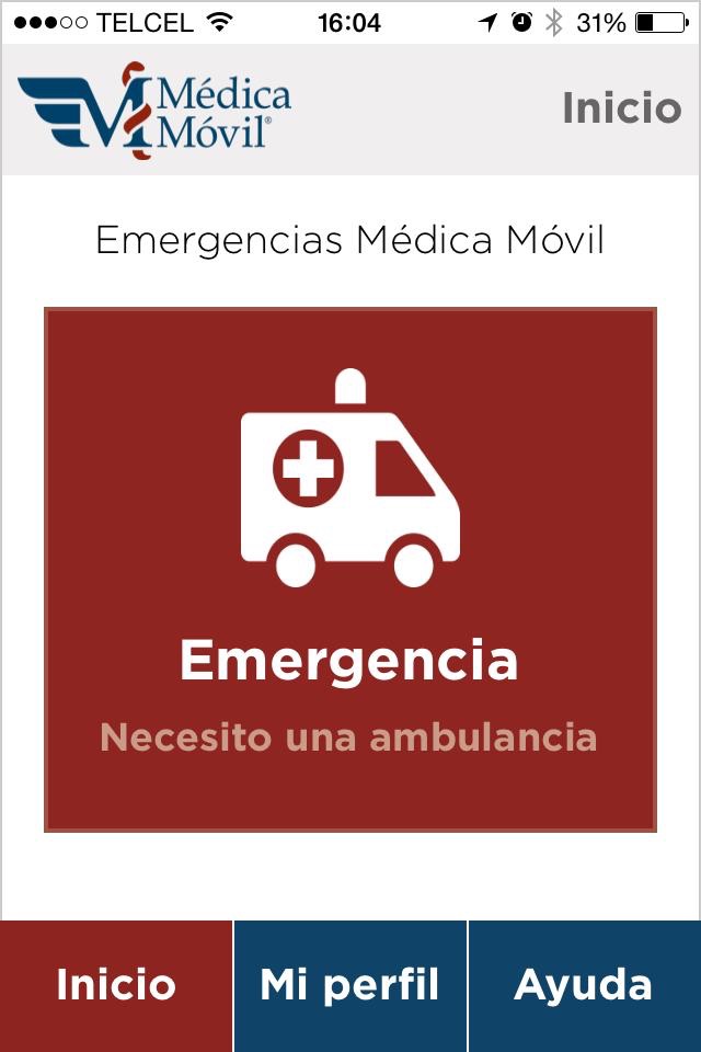 Emergencias Médica Móvil screenshot 2