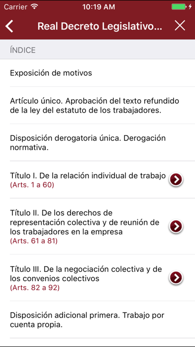 How to cancel & delete Textos Legals ICAB from iphone & ipad 3