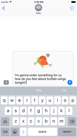 Fast Food Stickers Pack for iMessage