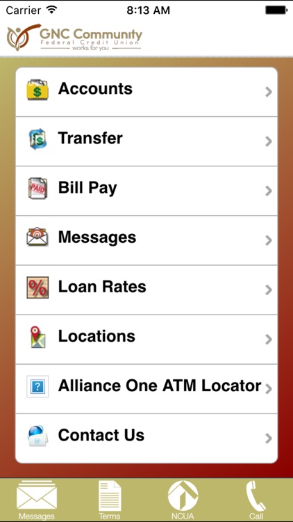 GNC Community FCU Mobile Banking