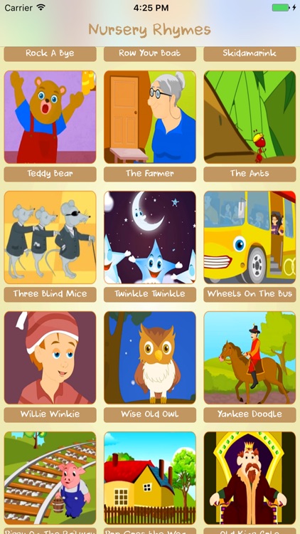 Nursery Rhymes: perfect rhymes app for kids