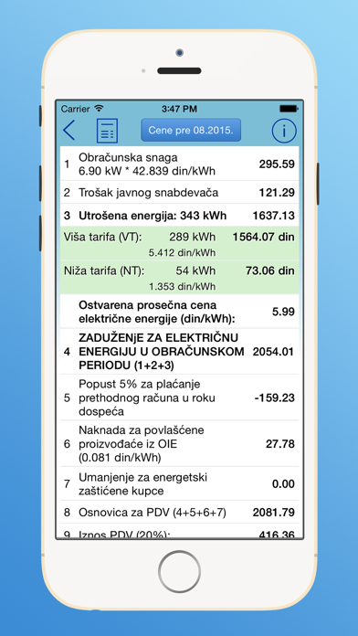 How to cancel & delete Račun za struju from iphone & ipad 3