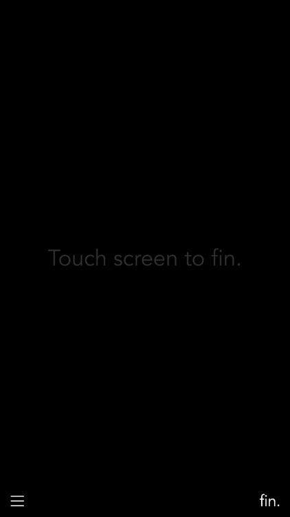 fin. - Everything would come to an end.