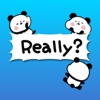 Animated Panda Couple Sticker
