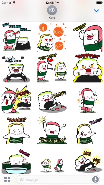 SUSHi Animated Stickers