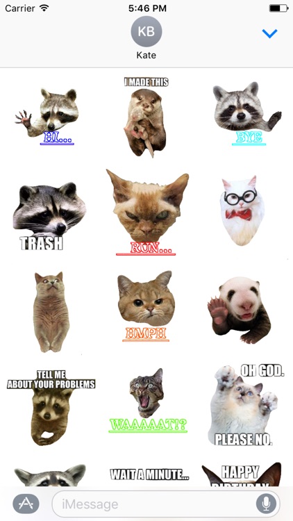 Animals Memes Stickers