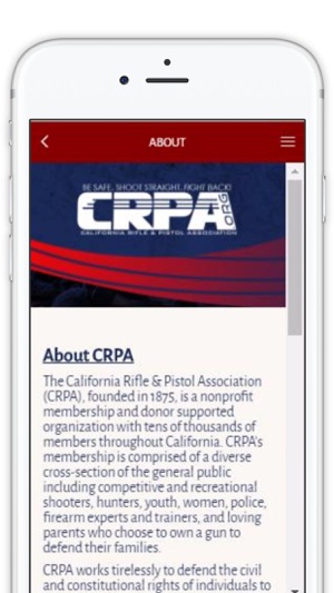 CRPA - California Rifle & Pistol Association(圖2)-速報App