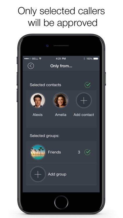 Black Phone - blacklist for unwanted contacts