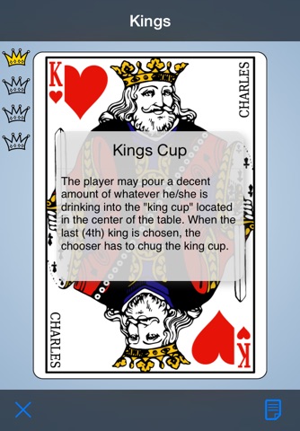 Kings - The Drinking Game screenshot 2