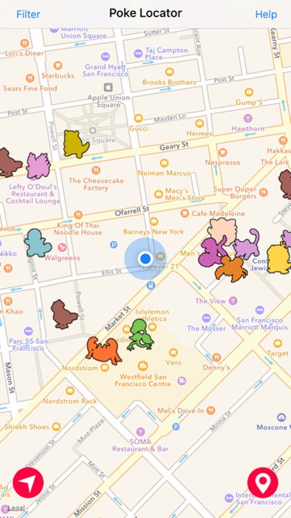 Poke where - Realtime Map for Pokemon GO