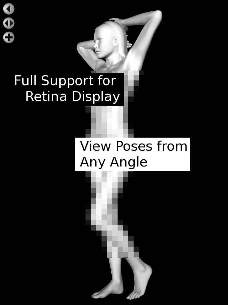 360 Anatomy for Artists HD: Female Figure screenshot 2