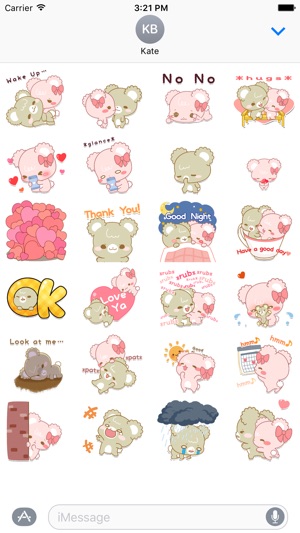 Suger Cubs - for Loving talk Animated Sticker(圖2)-速報App