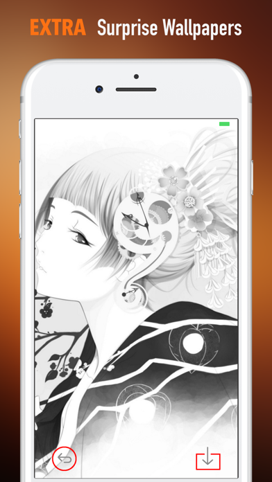 黒と白のアニメの壁紙hd Quotes And Art Iphoneアプリ Applion