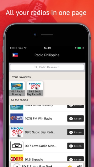 Radio Philippines - Radios FIL FREE(圖3)-速報App