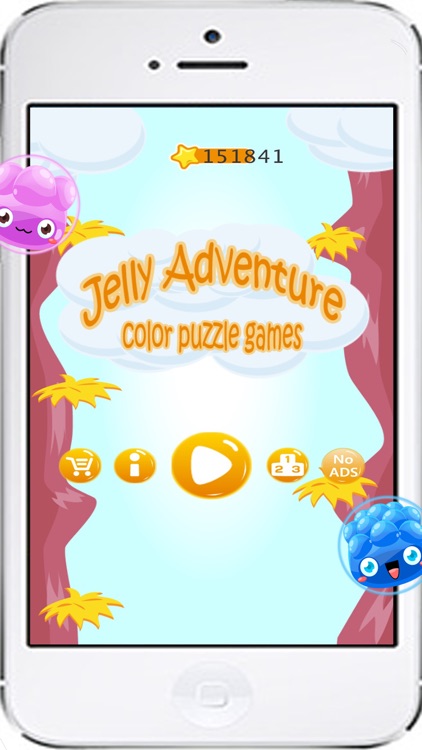 Jelly Adventure - color puzzle games