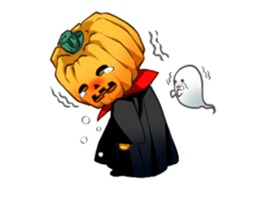 Get your Pumpkin Halloween Stickers