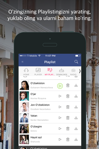 RadioUZ – Uzbek Radio And Uzbek Music screenshot 2