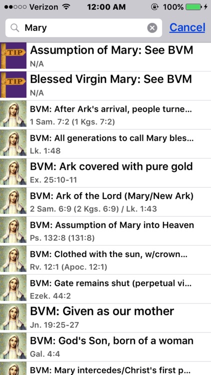 Catholic Bible References screenshot-3