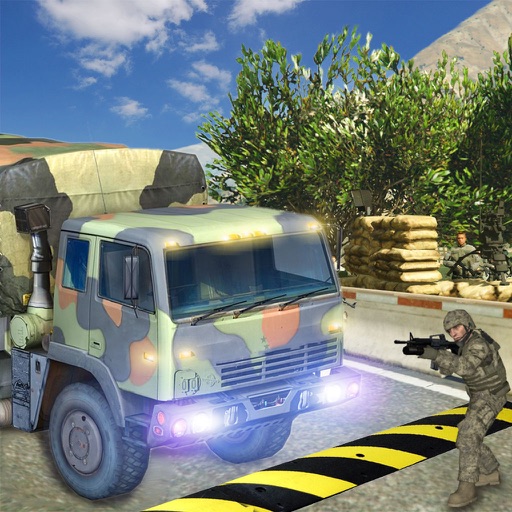 US Army Truck Battle Field Duty 3D-4x4 Drive icon