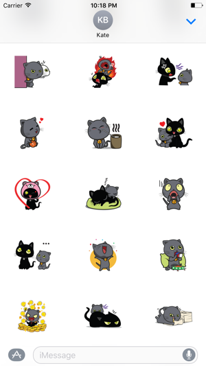 Black Cat Sticker(圖2)-速報App