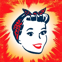 Retro Women - Animated Stickers for iMessage