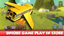 Game screenshot Flying School Bus Simulator: Extreme Flight Pilot mod apk