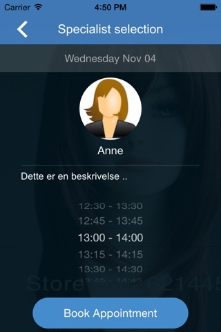 Timekiosk Livebooking screenshot 4