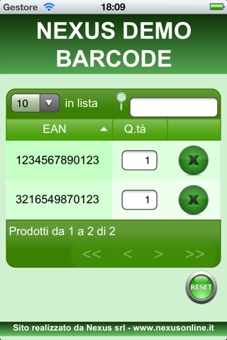 Nexid Barcode screenshot 2