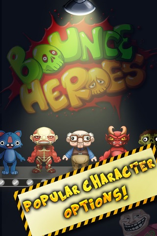 Bounce Heroes - Anime Super Hero Jump Games screenshot 2