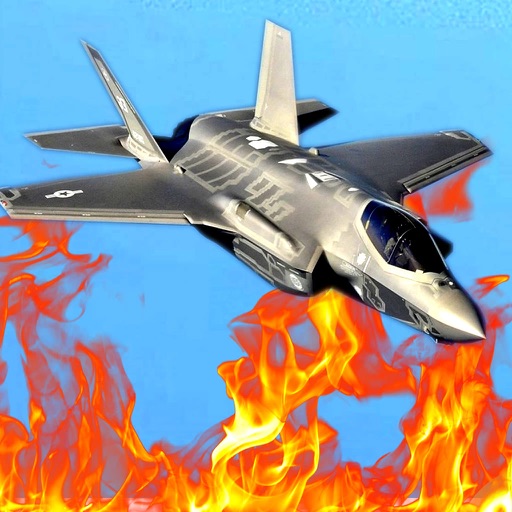 Aircraft Burning Speed Icon