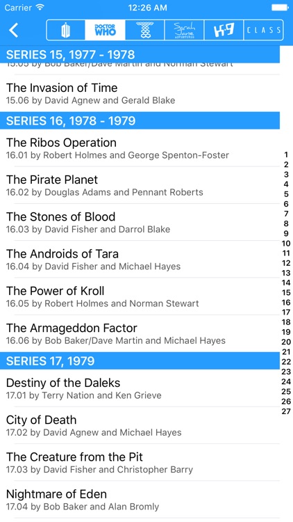 Whoniverse — A guide for Doctor Who screenshot-3