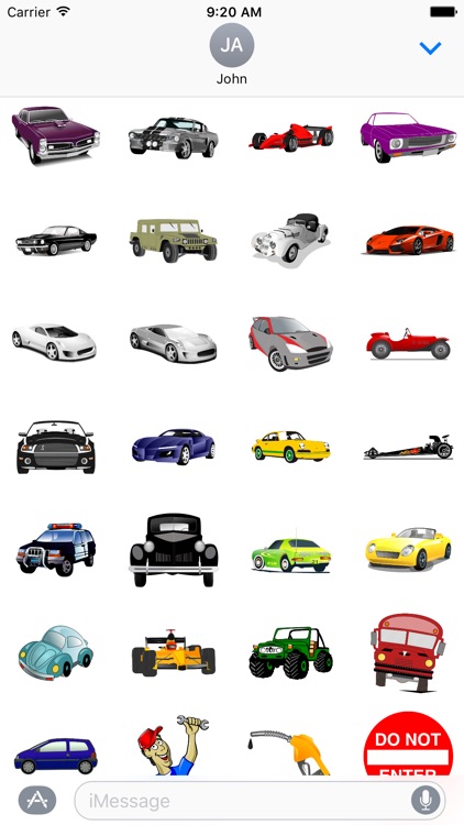 Carmoji Stickers - Car Stickers For iMessage