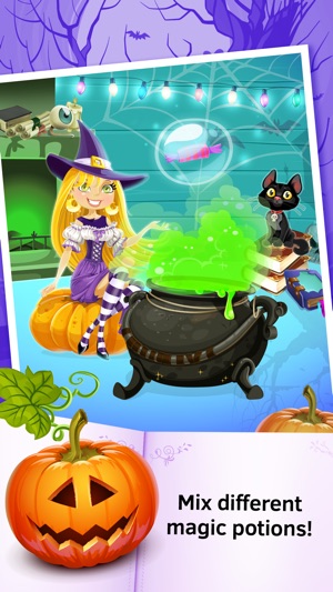 Candy Witch Games for Kids. Premium!