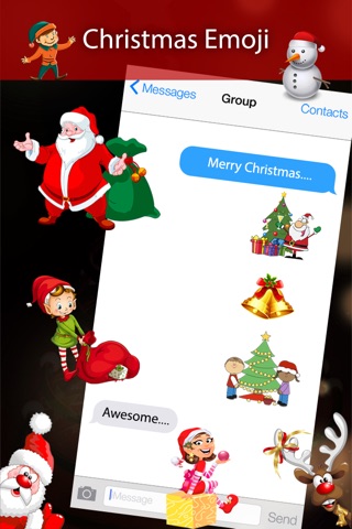 Holiday 3D Emojis - Christmas Holiday Emoji screenshot 3