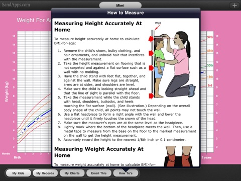WHO Growth Charts for Babies, Infants screenshot 3
